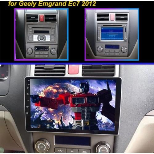 4G+64 Android 10.0 2Din Car Dvd Multimedia Player GPS For Geely Emgrand Ec7 2012 EC718 EC715 Navigation Stereo Radio Head Unit