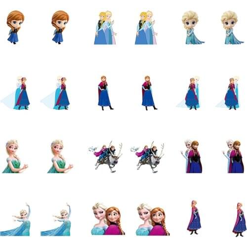 Disney Cartoon Character Princess Aisha Acrylic Earrings Ladies Frozen Fashion Earrings Holiday Jewelry Party Gifts