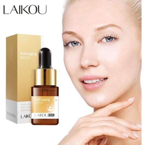 LAIKOU PRO Anti-aging Serum Anti Wrinkle Face Serum Whitening Brigten Skin Tone Shrink Pores Moisturizing Nourish Face Skin Care
