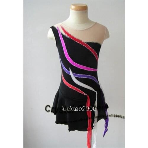 Girls Figure Skating Dress New Brand Vogue Figure Skating Competition Dress Kids DR3248