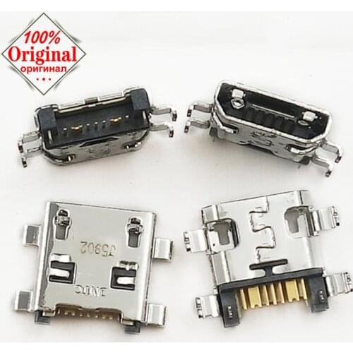 50pcs/lot Micro USB Charge Dock Socket Jack Charging Port For Samsung Galaxy i8262 S4 Mini I9190 i9192 i9195 G360 S6310 S6500