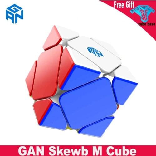 GAN skewb M Magnetic Magic cube Speed Gan Cube Stickerless tilted Magnets competition of oblique magico cubo