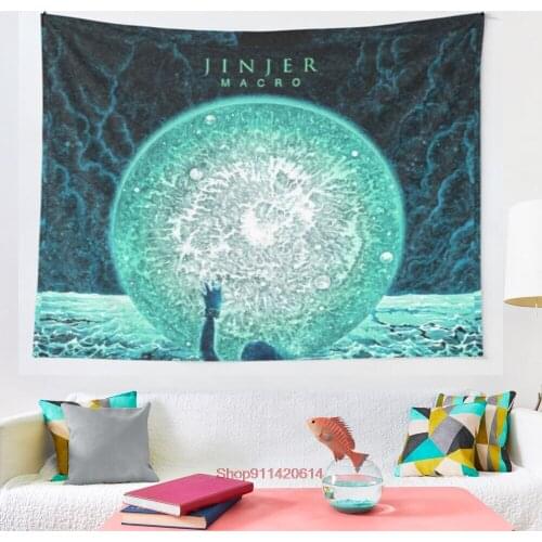 Jinjer Macro tapestry Art Wall Hanging Living Room Decor Craftsmandala Decorative Thin Blanket Yoga