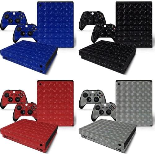 3D Skins Decal Cover Skins for Xbox One X Console and Gamepad Protective Sticker