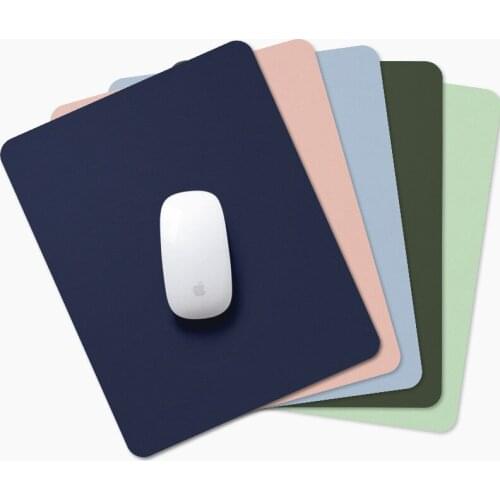 Muismat Pu Anti-Slip Gaming Mousepad Waterdichte Anti-Kras Enkele Side Computer Muizen Mat Voor Pc Laptop desktop 230*190*2Mm