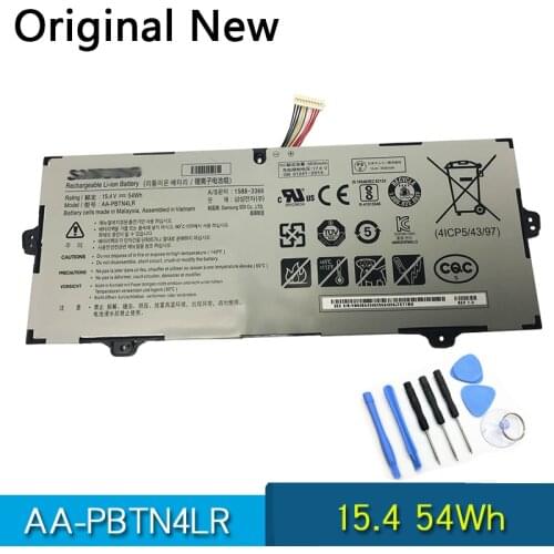 Original AA-PBTN4LR Laptop Battery For Samsung NP940X5M-X02US NP940X3M-K01US NOTEBook 9 PRO 15 NP940X5N NT950QAA 15.4V 54Wh