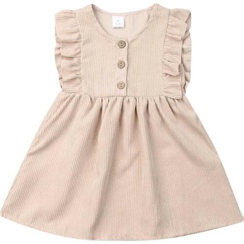 Toddler Infant Baby Girls Dress Princess Party Pageant Wedding Dress Clothes