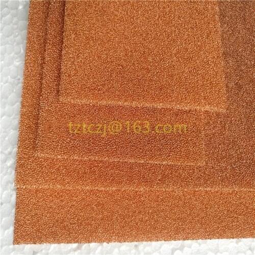 Porous foam copper/Micron electrode electrolytic copper/Electromagnetic shielding/Thermal Conduction Experiment Material