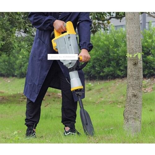Portable Electric Tree Digging Machine Tree Digging Planting Machine Garden Tools Digging Tree Transplanting Machine 220V 1700W