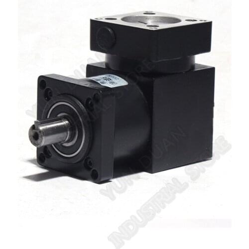 Right Angled Planetary Speed Reducer 36 :1 Gearbox 90degree Angle Reversing Corner 8mm 6mm Input for NEMA23 57mm Stepper Motor