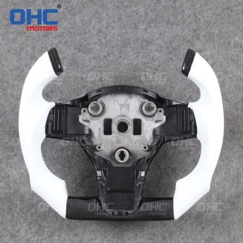 100% Real Carbon Fiber Steering Wheel compatible for Tesla Model 3