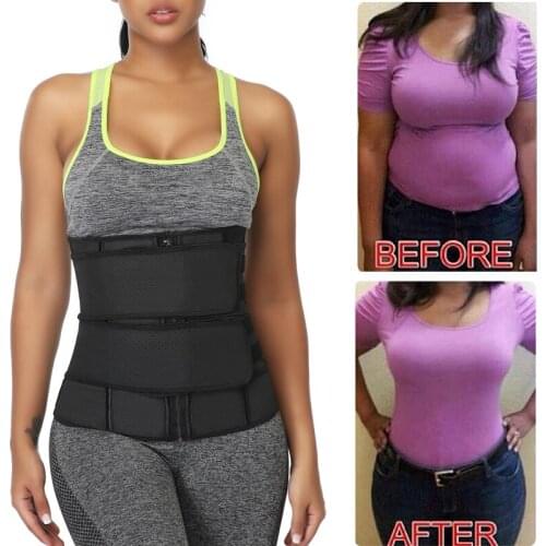 Womens Waist Trainer Corsets Latex Waist Cincher Body Shaper Sports Girdle Weight Loss Slimming Belt Faja Underbust Corset