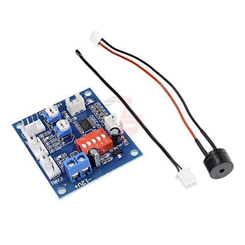 12V PWM DC Motor Temperature Speed Controller Regulator Fan LED Light Dimmer Control Switch 4 Wires