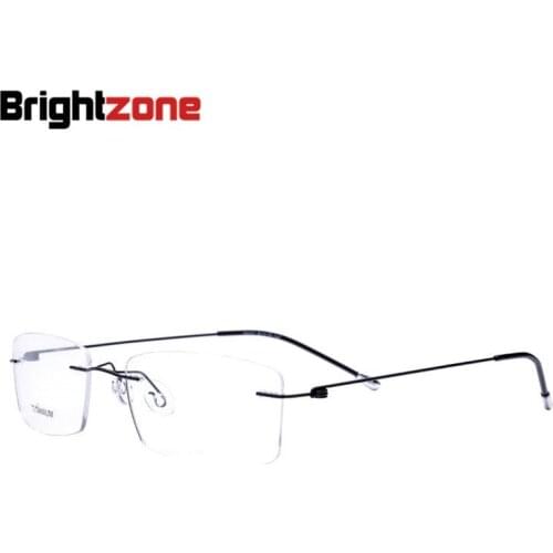 2020 Exceed Light Pure Titanium Frame Non-Screw Myopia Prescription EyewearSpectacle Eye Glasses Male Woman Optical Frame Oculos