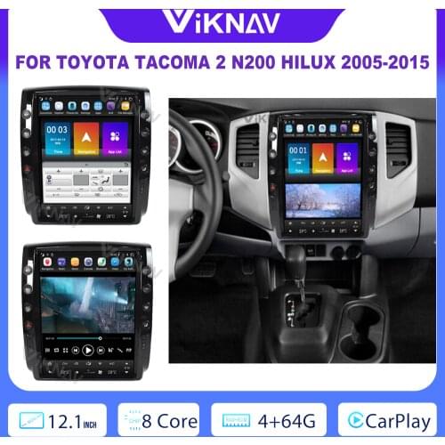 PX6 2 Din Car tape recorder For Toyota Tacoma 2005-2015 Support Android App download and Google Tesla Style play store