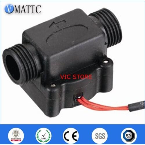 Free Shipping VC668 Thermal Low Price Reed Water G1/2 Baffle-type Flow Switch Sensor