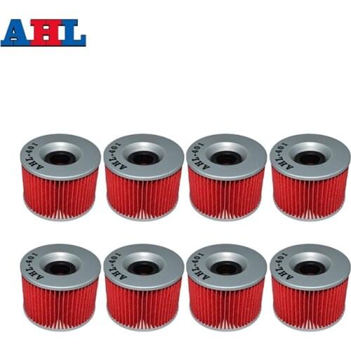 8Pcs Motorcycle Engine Parts Oil Grid Filters For KAWASAKI ZL400 ZL 400 ELIMINATOR 400 1994-1995 Motorbike Filter