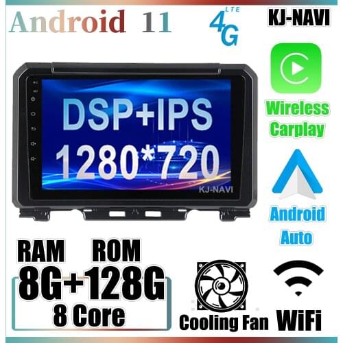 8-Core Android 11.0 For Suzuki Jimny JB64 2018 - 2020 Car Player Video Radio Multimedia Navigation Stereo GPS No 2din 2 din Dvd