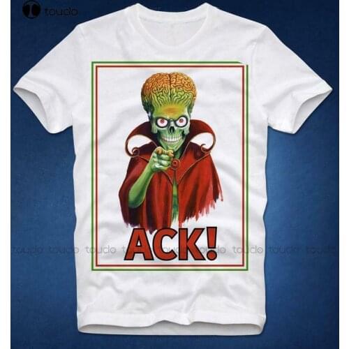 Mars Attacks Movie Tim Burton Jack Nicholson T-Shirt Unisex MenS WomenS Tee Cotton Tee Shirt S-5Xl
