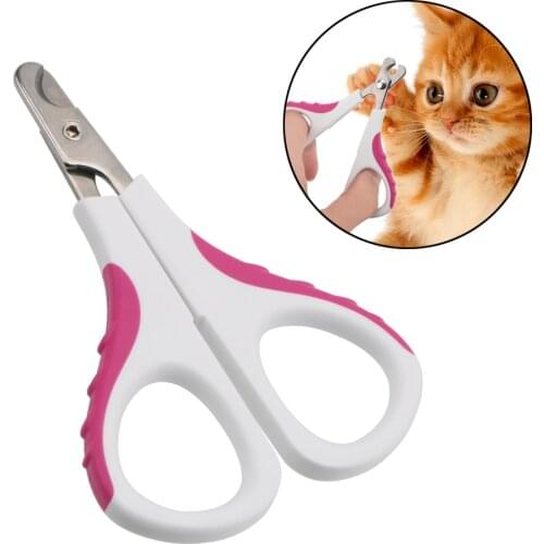 Pet Nail Claw Cutter Dog Nail Clippers Pet Claws Supplies Cats Nails Clipper Trimmer Stainless Steel Grooming Scissors
