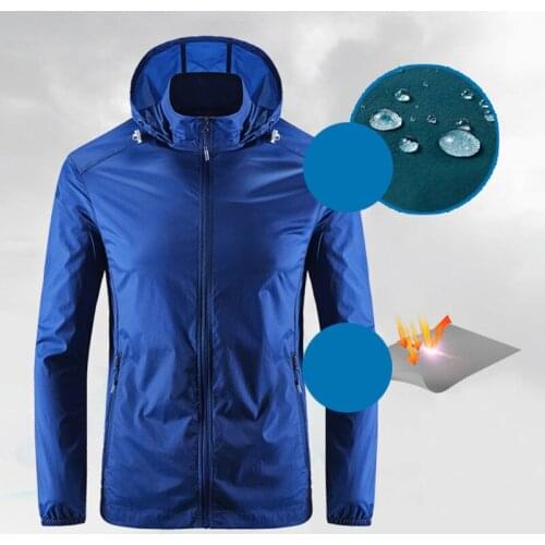 New Spring Summer Mens Sun Protection Jacket Ultra-thin Breathable Outdoor Sports Light Jacket Fishing Skin Coat Male M-4XL