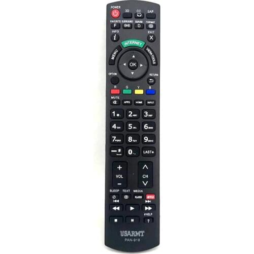 New PAN-918 suitable For PANASONIC NETFLIX 3D 32" - 85" TV Remote Control Used For N2QAYB000485