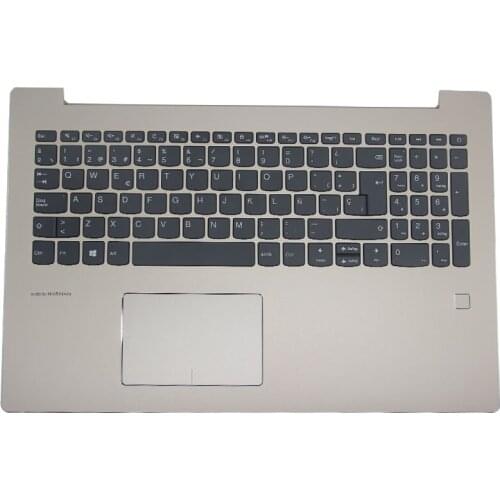 Applicable To The New Lenovo Tide 5000 Ideapad 520-15 Palm Pad Keyboard Golden Spanish Carriage Return 5CB0N98801