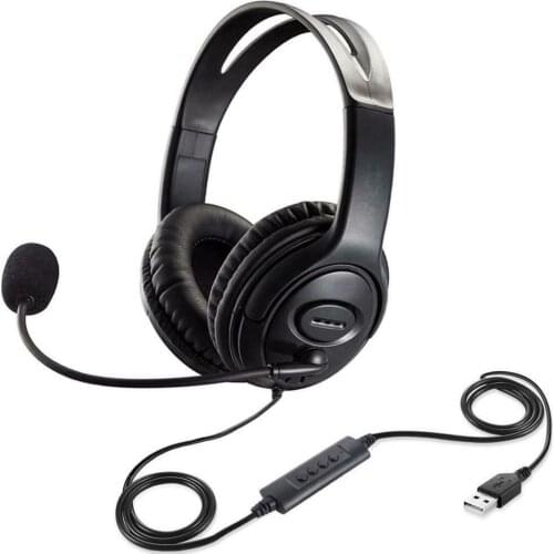 Pohiks 1pc High Quality Noise Cancelling Gaming Headset Adjustable Deep Bass Stereo Headphone For PC Computer