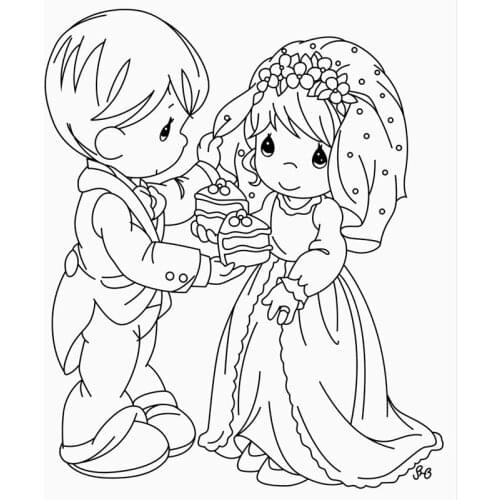 Rubber Silicone Clear Stamps for Scrapbooking Tampons Transparents Seal Background Stamp Card painting Making Diy girl boy