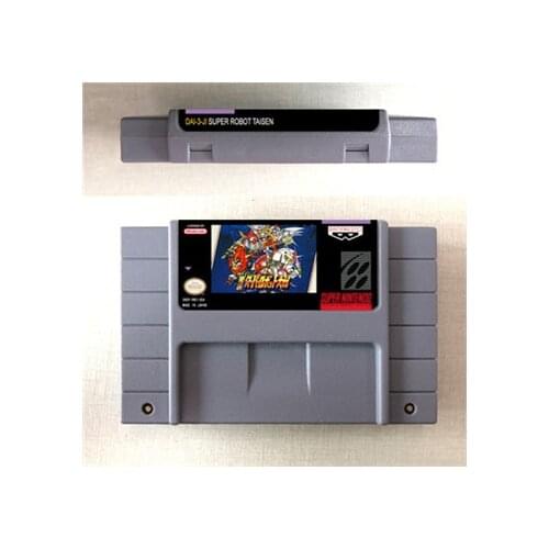 Super Robot Wars 3 - RPG Game Card US Version English Language Battery Save