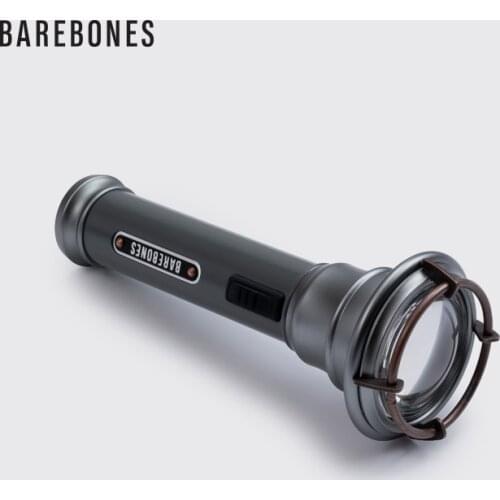 BAREBONES LED retro flashlight outdoor camping home rechargeable lighting flashlight lighting