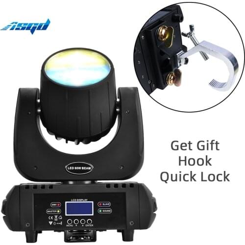 60W Led RGBWAY Mini Beam Moving Head Light DMX Control 11 Channels Professional Stage Equipment Bar DJ Party Show Music ASGD