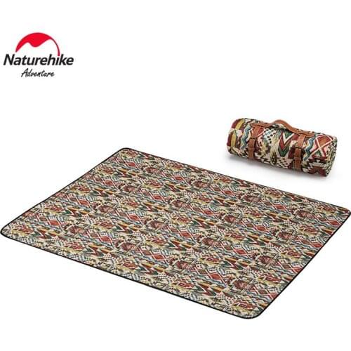 Naturehike Camping Mat For Family Nation Style Printed Thicken Waterproof Picnic Beach Mat Child Play Spring Machine Washable