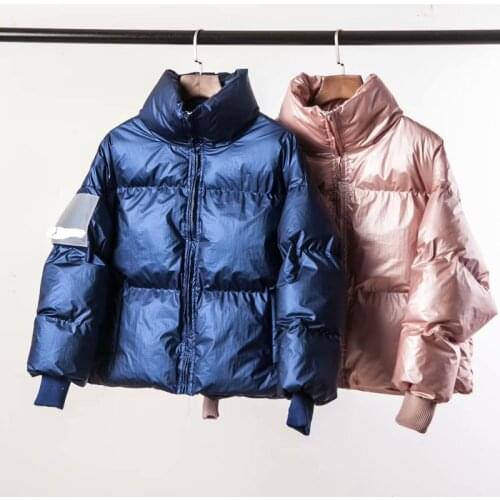 Winter Thickened short coat bread clothes 2020 new Korean collar coat thickened warm cotton trend parkas coats
