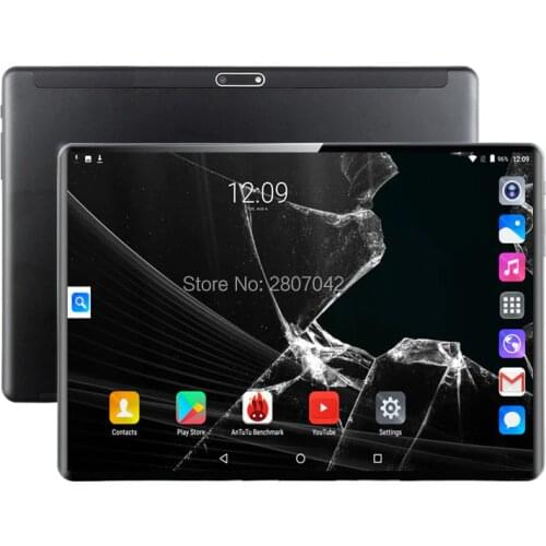 2020 Newest Version 10 inch Tablet PC Octa Core 6G RAM 64G ROM 1280*800 IPS 2.5D Tempered Glass GPS WiFi 10 10.1 Tablet+Gifts