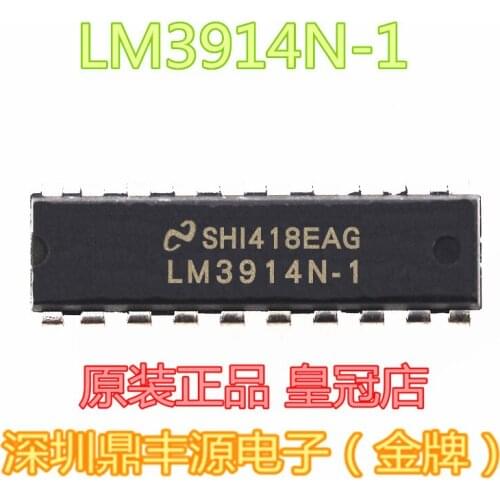 100% New&original LM3914N-1 LED DIP-18 In Stock