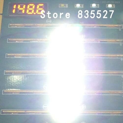 100pcs LED 5730 5630 SMD lamp beads 150MA 60-65LM copper brackets pure white light-emitting diode With Zener tube