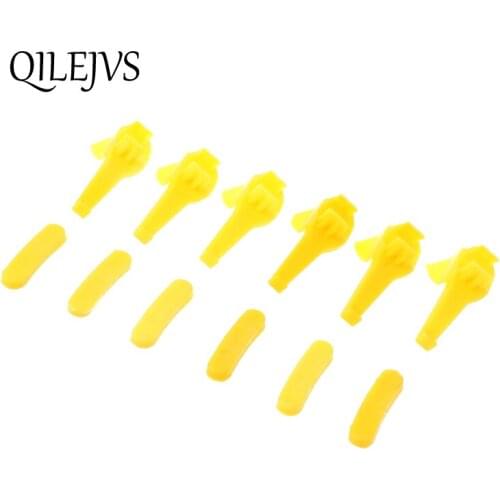 12 Pcs Tyre Tire Changer Part Nylon Mount Demount Duck Head Insert Rim Protector