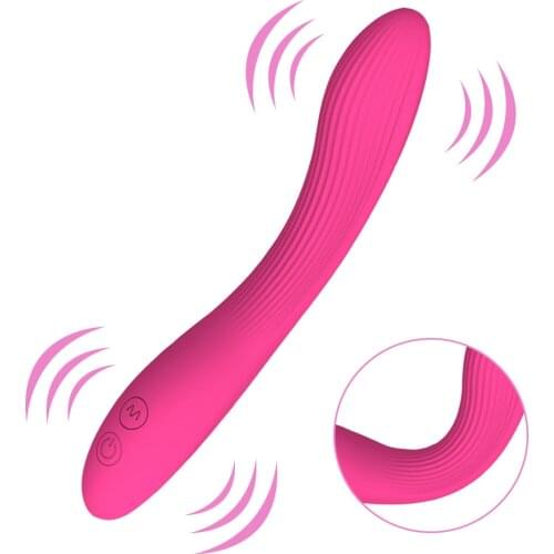 21cm Magic Wand Flexible Vibrators For Sex Women Ripples Dildos Anal Plug Vaginal Clitoris Stimulator Masturbator Erotic Toys