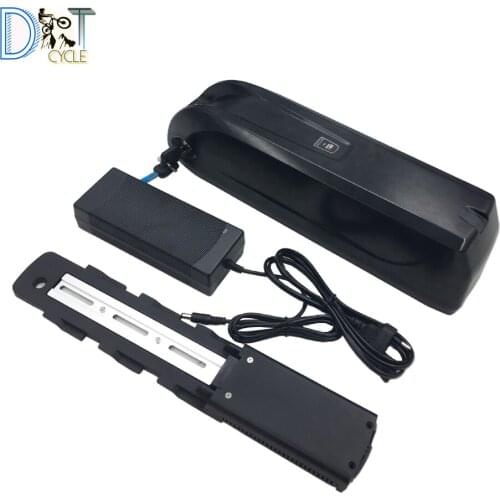 Free shipping Li-ion 500W 750W 1000W 48V 17.5Ah 52V 14Ah 36V 21Ah xiapu jumbo shark down tube Li-ion battery pack with charger