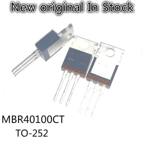 10PCS/LOT MBR40100CT schottky diode 40 a100v B40100G TO-220 New original spot hot sale