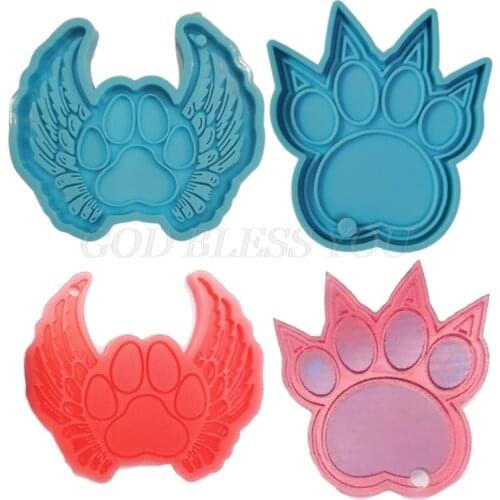 Epoxy Resin Mold DIY Crafts Decorations Jewelry Pendant Making Tool Keychain Silicone Mould Drop Shipping