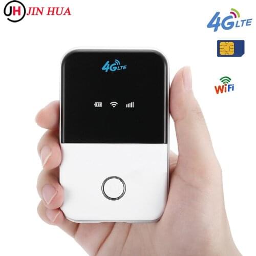 4G WIFI Router Car Portable Wifi Hotspot Unlocked Broadband LTE 4g Modem Wireless 4G Router With Sim Card Slot Mini Router