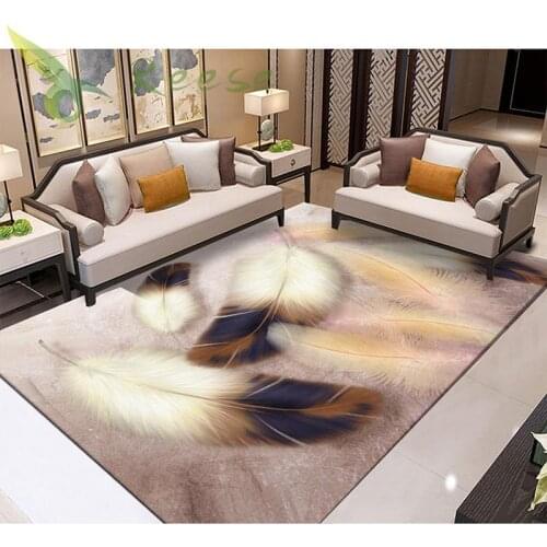 Aliexpress Geometric Modern Art Bohemia Carpets Rug For Livingroom Non-slip Antifouling Carpet For Bedroom Parlor Factory Supply