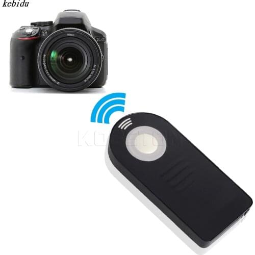 Kebidu 1PC Digital Bluetooth IR Wireless Infrared Shutter Release Remote Control for Nikon DSLR Camera Black Color
