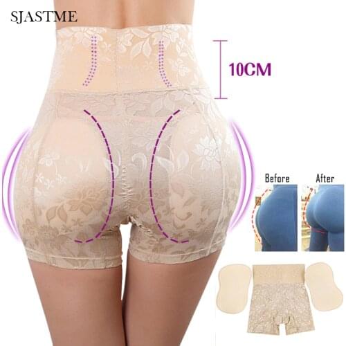 SJASTME Invisible Butt Lifter Booty Enhancer Padded Control Panties Body Shaper Padding Panty Push Up Shapewear Hip Modeling