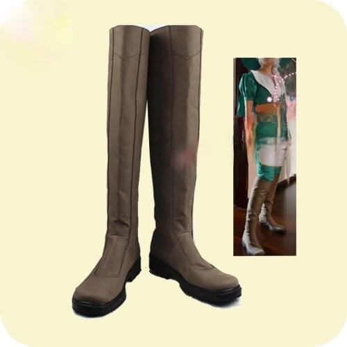 Magi: The Labyrinth of Magic Yunan Anime Characters Shoe Cosplay Shoes Boots Party Costume Prop