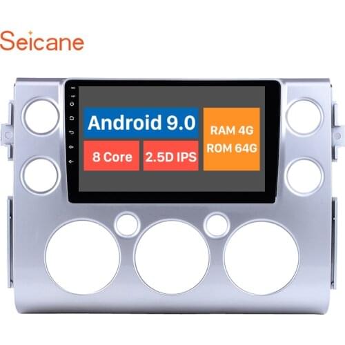 Seicane Android 10.0 4G RAM Car Head Unit Radio Audio GPS Multimedia Player For Toyota FJ CRUISER 2007 2008 2009 2010 2011-2018