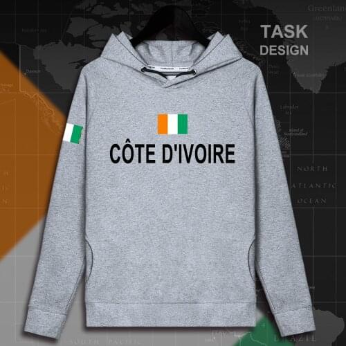 Cote d'Ivoire Ivory Coast CIV Ivorian Ivoirian mens hoodie pullovers hoodies men sweatshirt new streetwear clothing Sportswear t