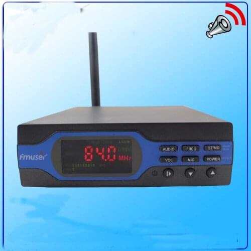 NEW FU-X01BK 1w FM PLL radio broadcast transmitter with Bluetooth module +Rubber antenna+power supply KIT